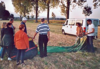 C'est finit on range le ballon.