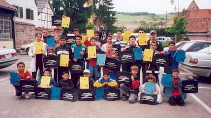 Remise des diplômes à Molsheim au Local Jeunes