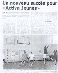 Journe Basket - Concours 3 x 3